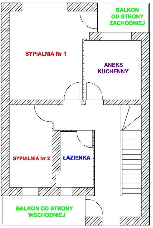 Pokoje Goscinne, Nadmorska 3 Ustka Luaran gambar